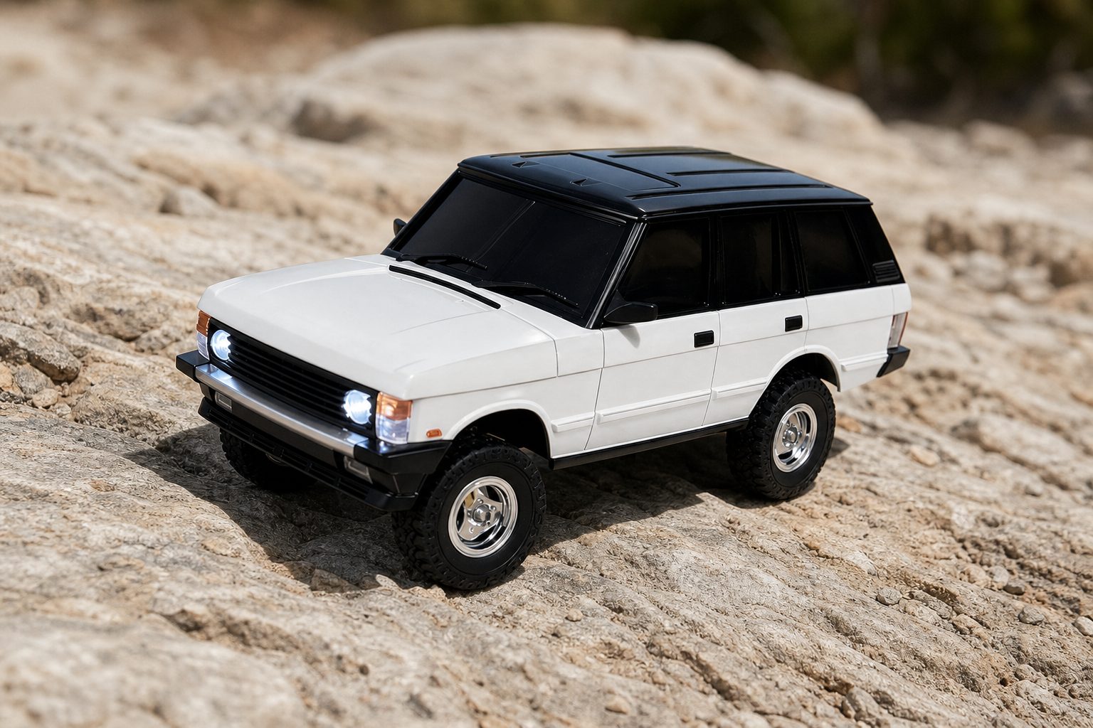 LDRC 18401 PRO je 1:18 RC crawler s FOC brushless pohonom, olejovými tlmičmi a kovovými dielmi pohonu